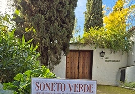 El cartel de 'Soneto Verde' en su primera edición.