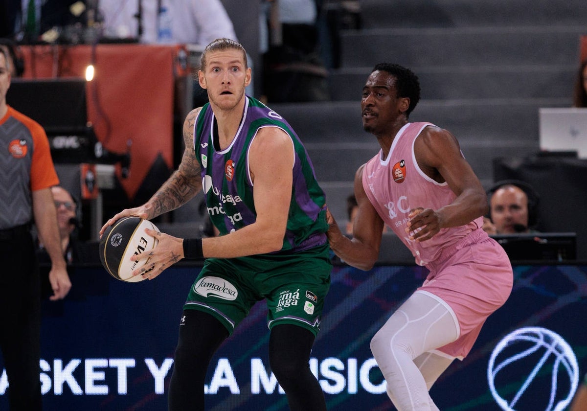 Osetkowski, durante el partido contra el Joventut.