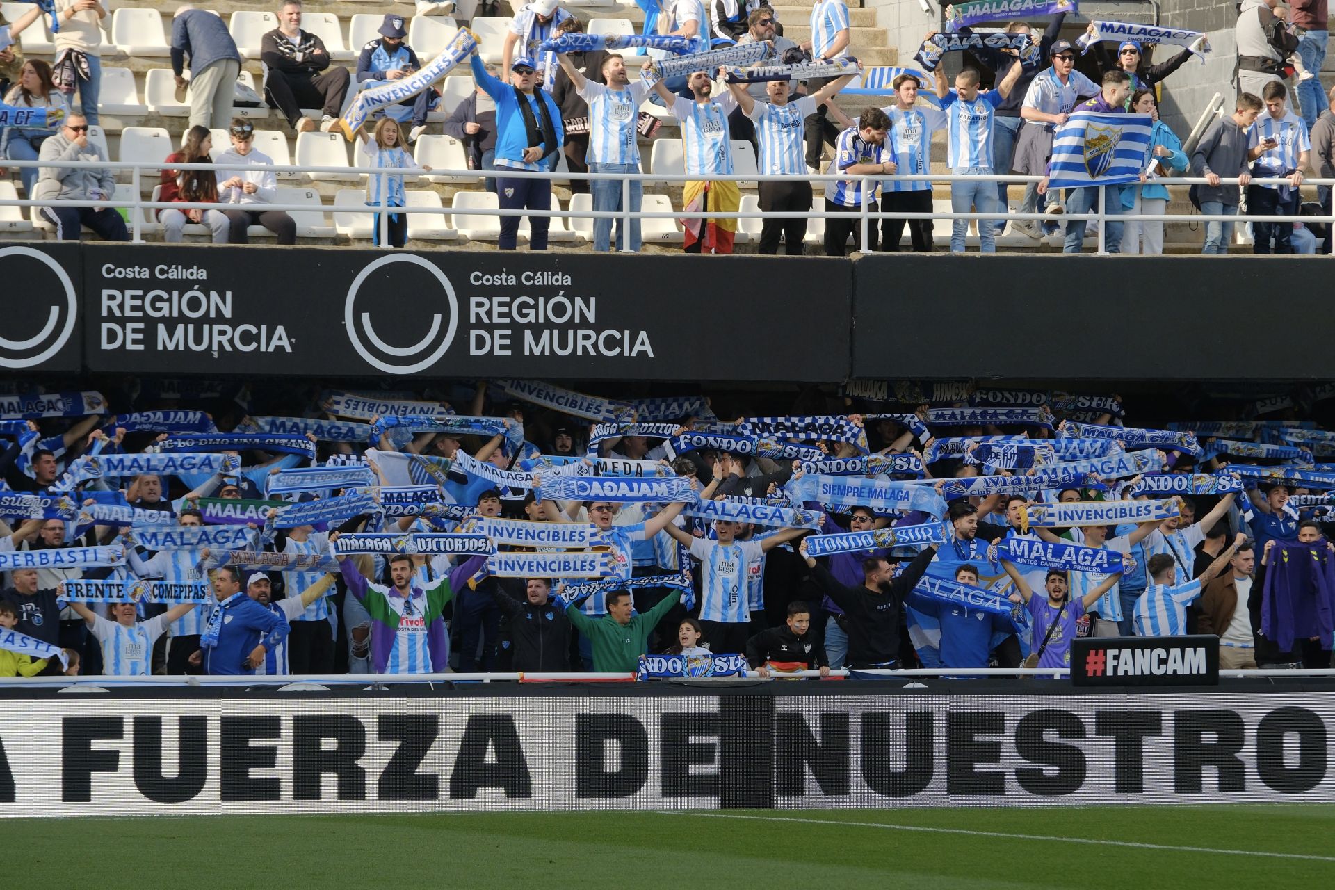 El Cartagena- Málaga, en imágenes