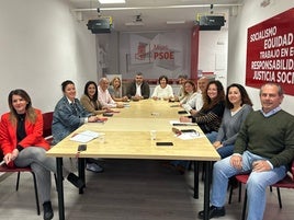 Representantes del PSOE en Fuengirola y Mijas.