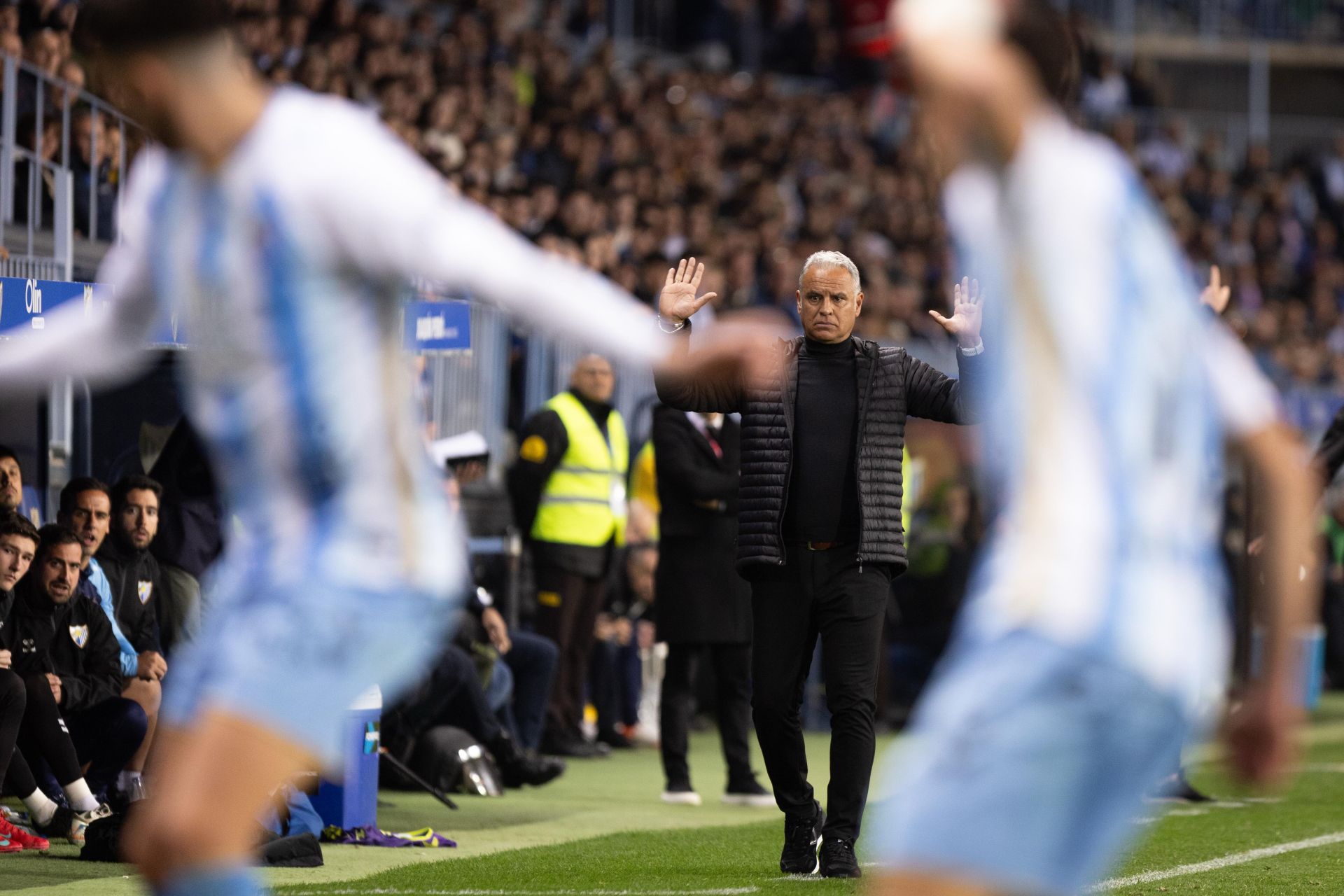 El Málaga-Tenerife, en imágenes