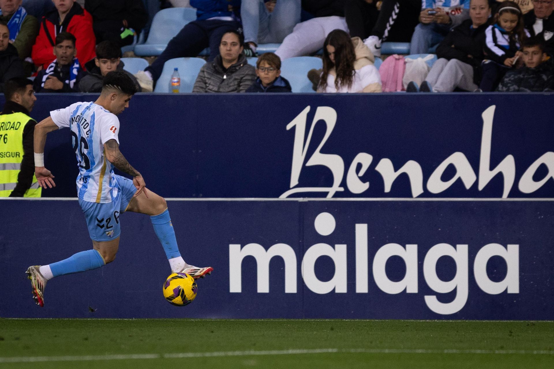 El Málaga-Tenerife, en imágenes