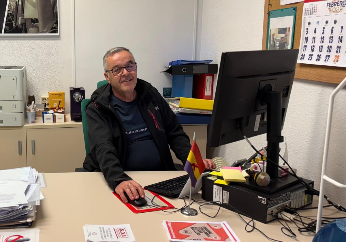 José Antonio Guerrero, alias Rufo, en el grupo municipal de Con Málaga.