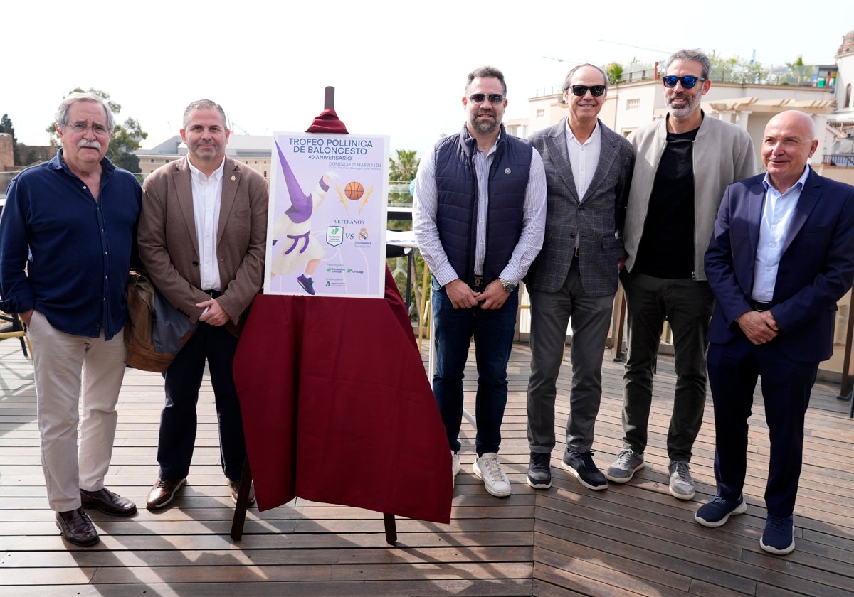 La presentación, en la Terraza de la Alcazaba.