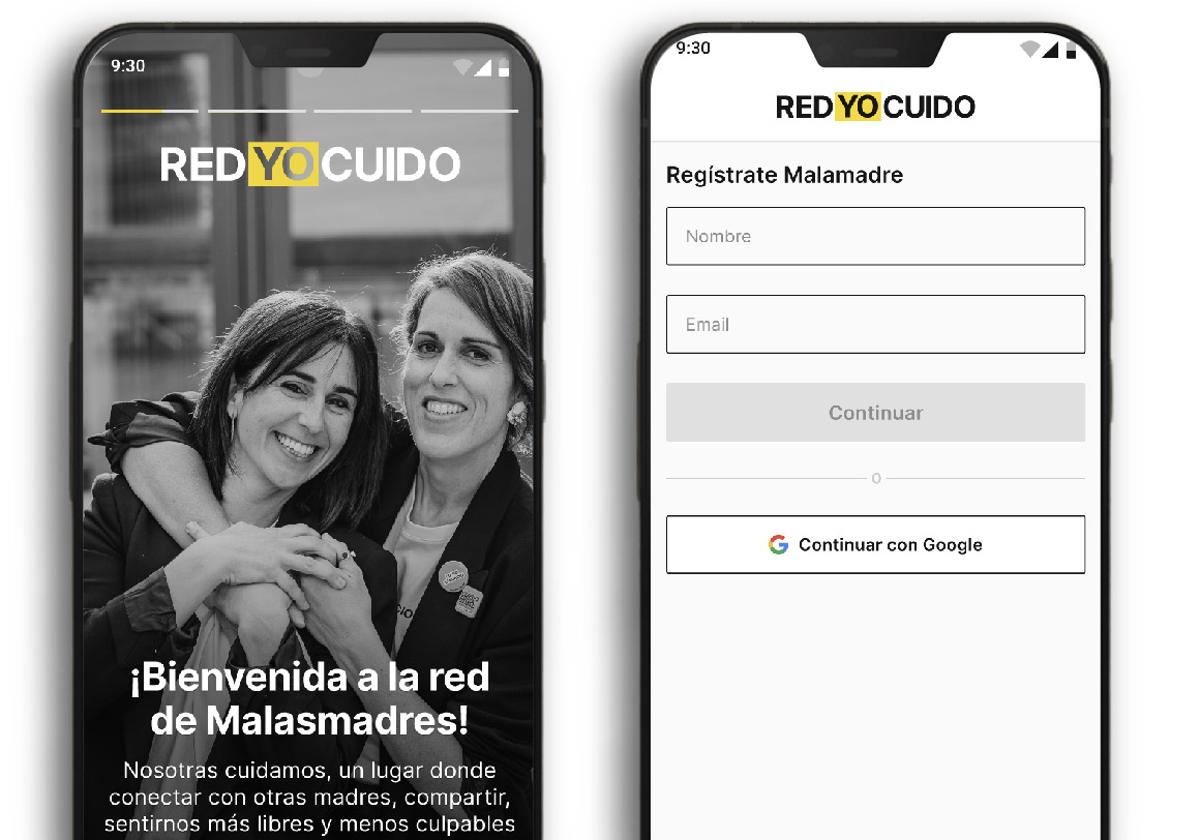 El club Malasmadres lanza la aplicación 'Red Yo Cuido' para conectar a mujeres