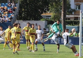 Imagen del partido de ida jugado en Marbella.