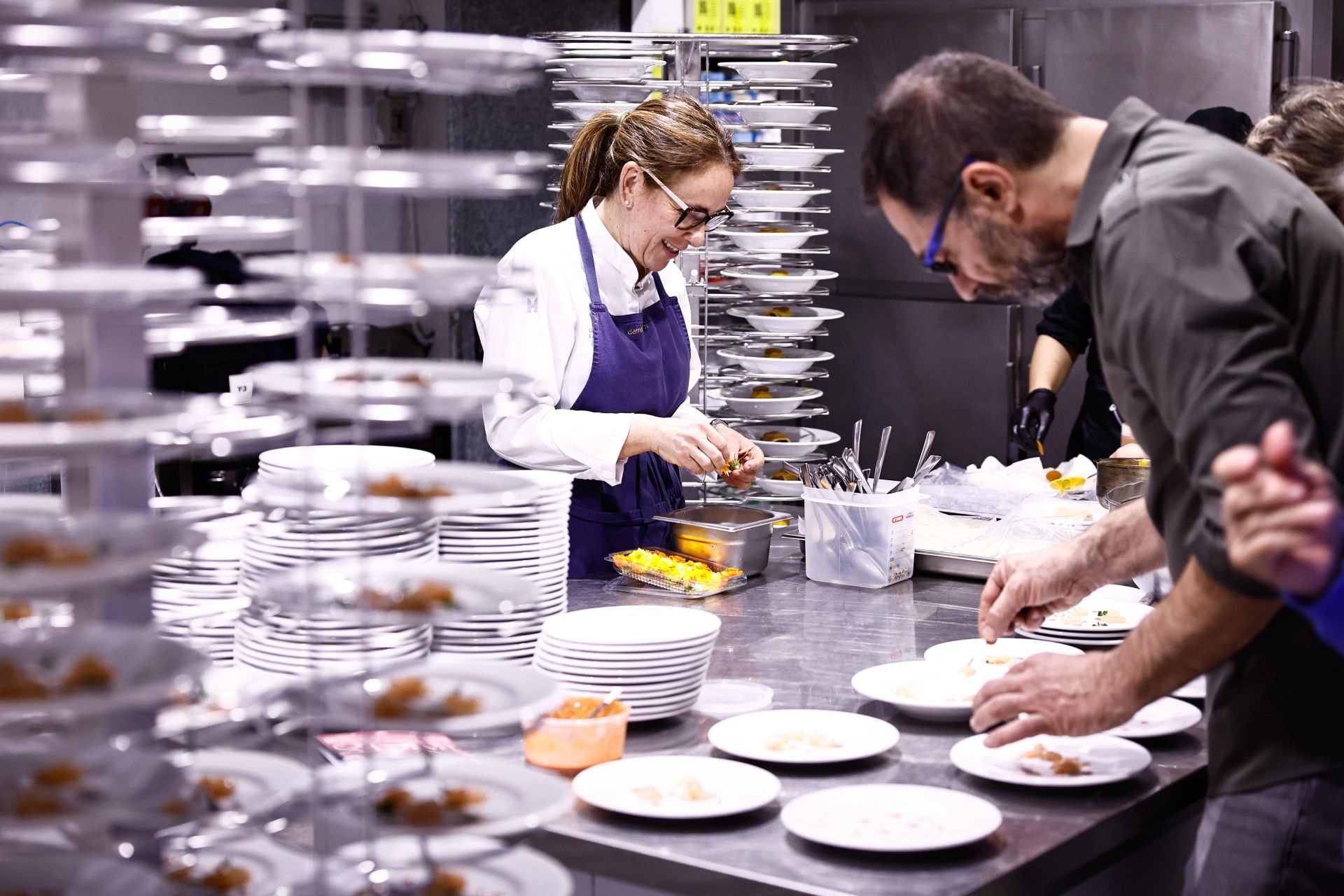 Cena de estrellas Michelin en el Festival Raíces en Málaga