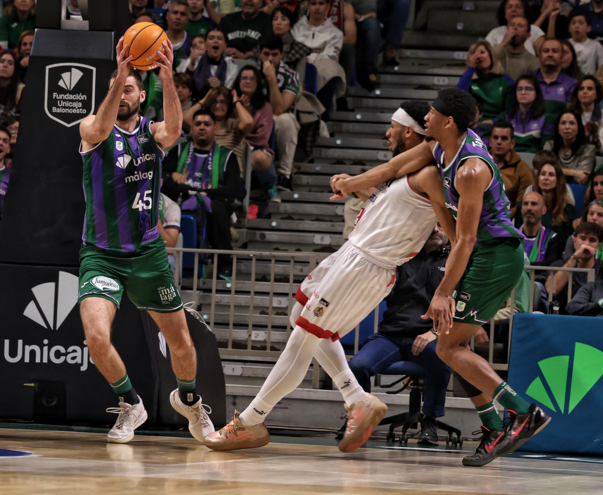 Las mejores fotos del Unicaja-Baxi Manresa