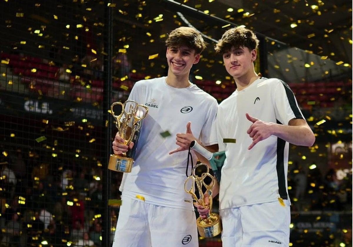 Imagen principal - Curro Cabeza: «Este torneo de Premier Padel ha cambiado nuestras vidas»