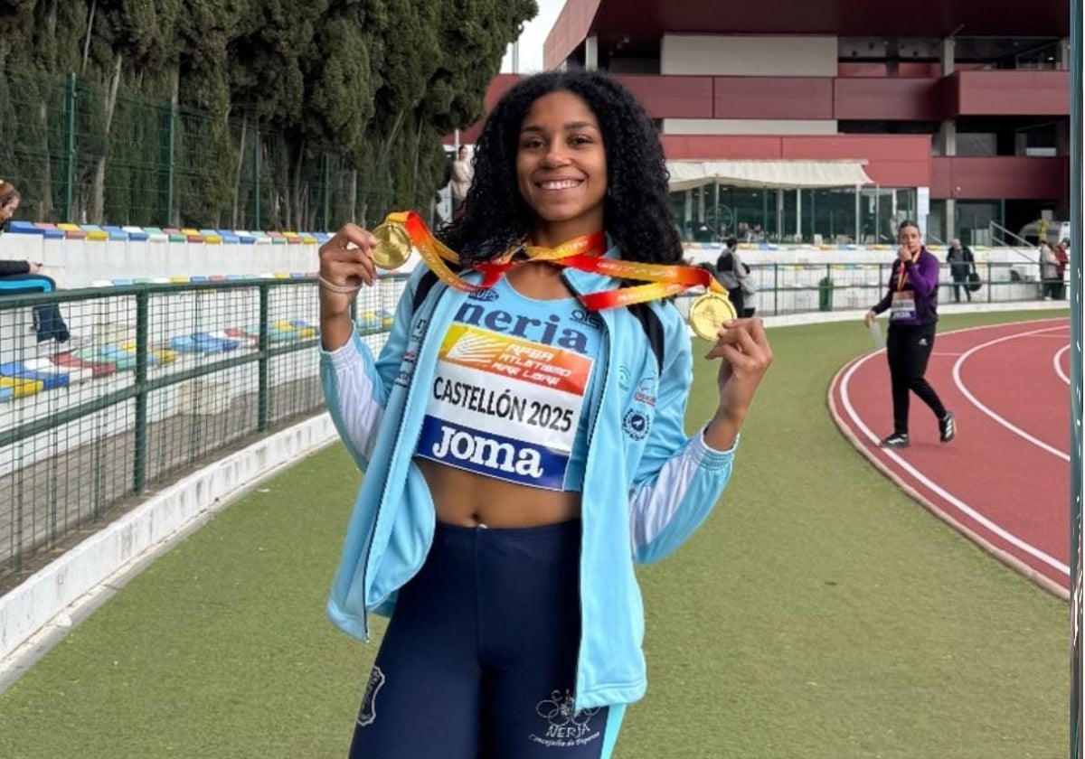 Naomey Ezenwa, bicampeona de España de disco