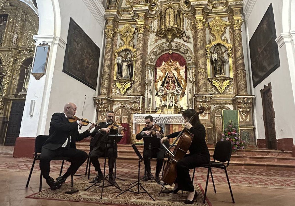 El Cuarteto Quiroga abrió el festival en Antequera.