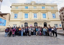 Representantes institucionales, organización y asociaciones del Espacio Solidario.