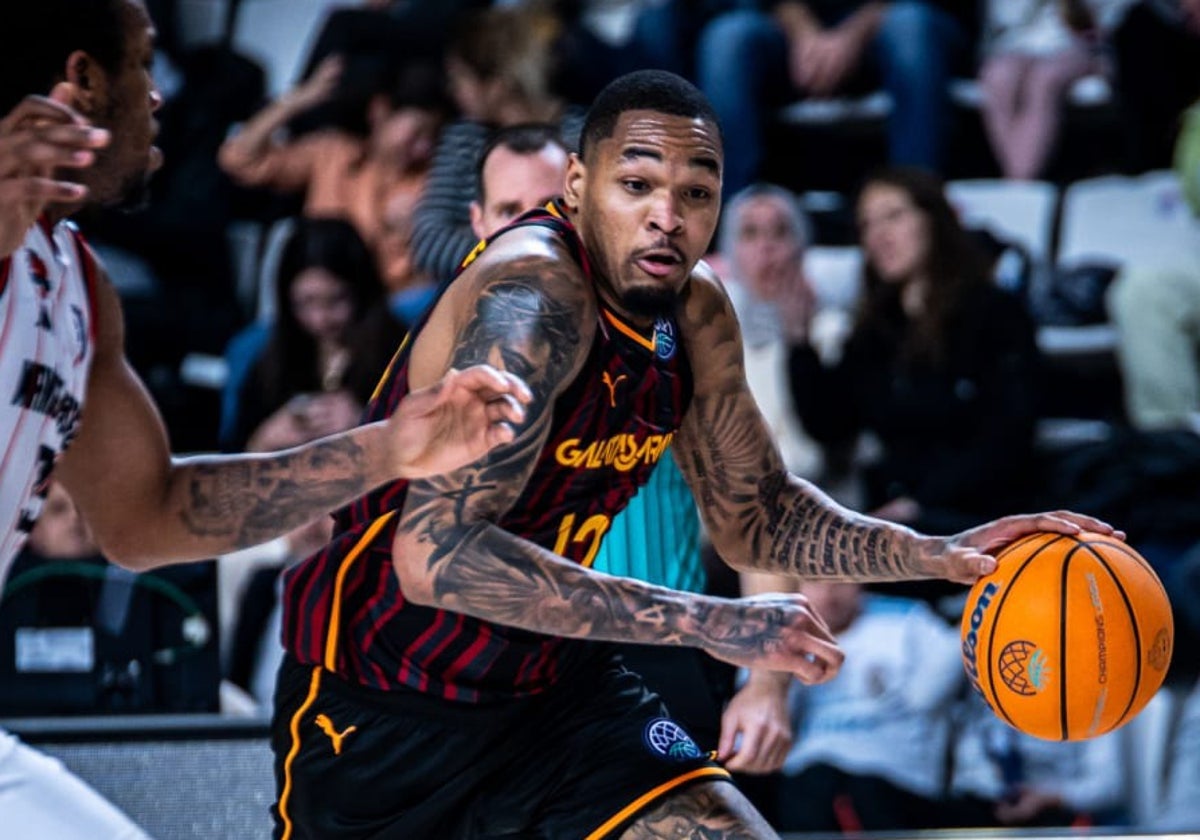 James Palmer, durante el partido contra el Manisa.