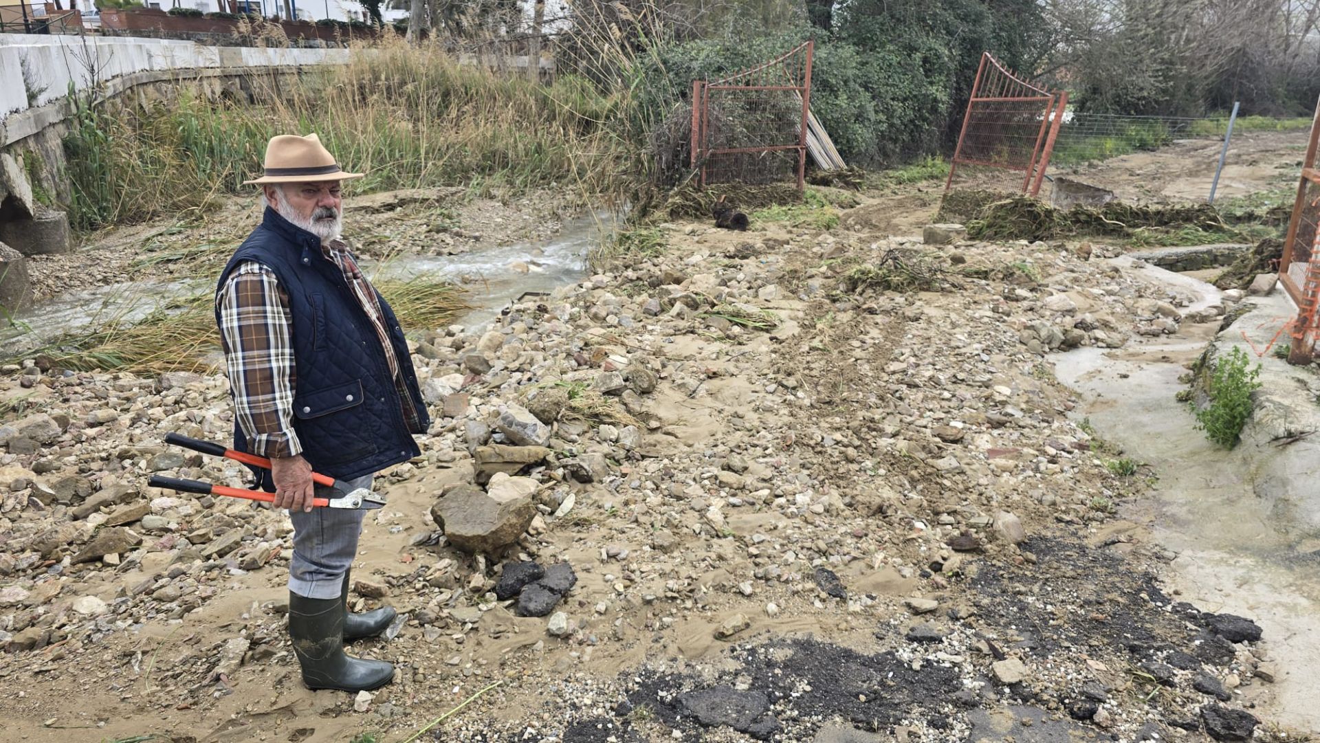 El Burgo se recupera tras el paso de la Dana