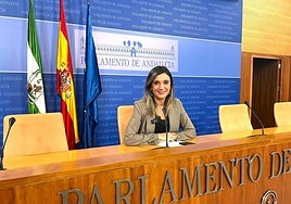 La nueva portavoz parlamentaria del PSOE andaluz, María Márquez.