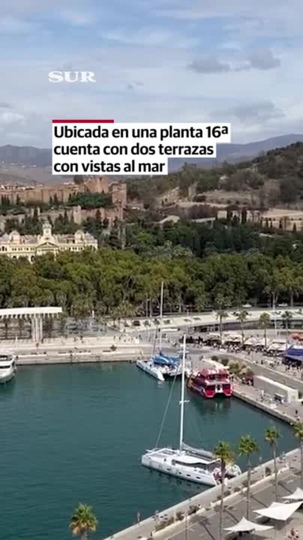 Pepa Flores pone en venta por 1,5 millones su ático de La Malagueta: 150 metros, dos terrazas y vistas al mar