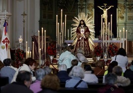 Veneración a la imagen de Jesús de Medinaceli en el primer viernes de marzo de 2024.