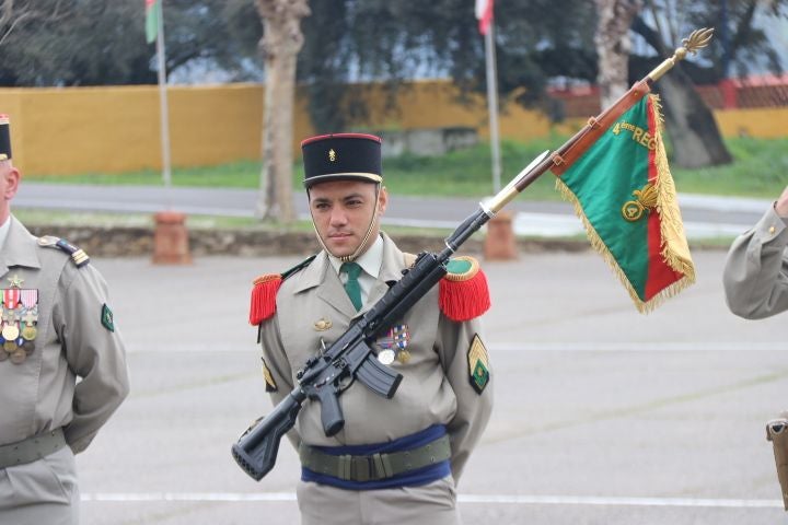 La Legión Extranjera de Francia celebra en Ronda el ingreso de 56 efectivos