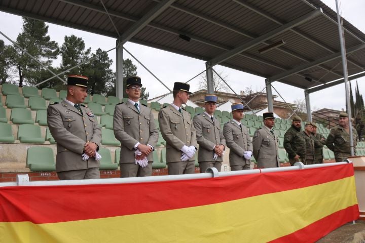 La Legión Extranjera de Francia celebra en Ronda el ingreso de 56 efectivos