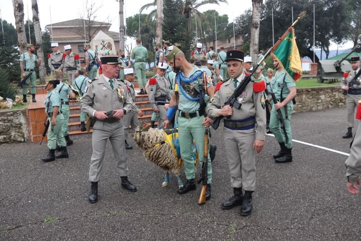 La Legión Extranjera de Francia celebra en Ronda el ingreso de 56 efectivos