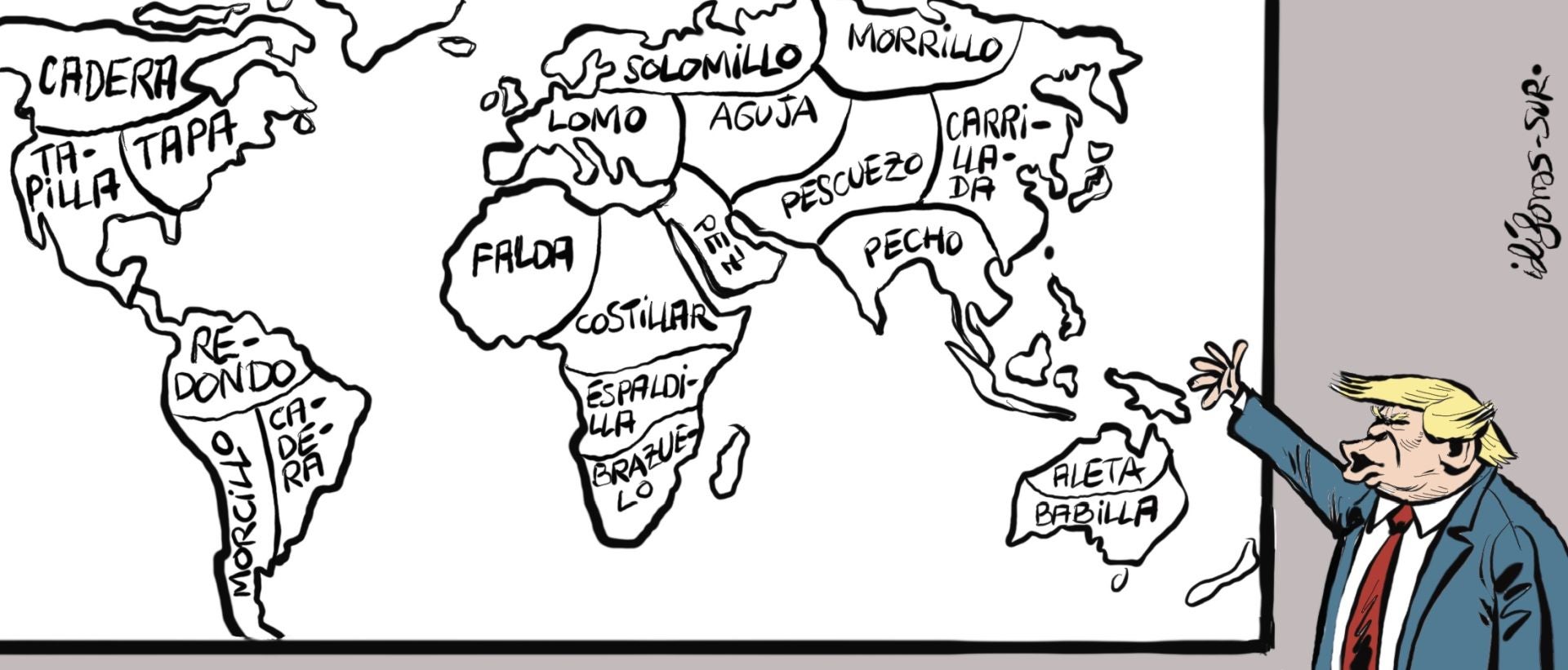 El mes de marzo, en las viñetas de Idígoras y Pachi