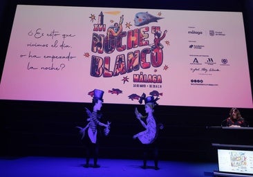 Noche en Blanco 2025: así es el cartel inspirado en el universo fascinante de Rafael Pérez Estrada