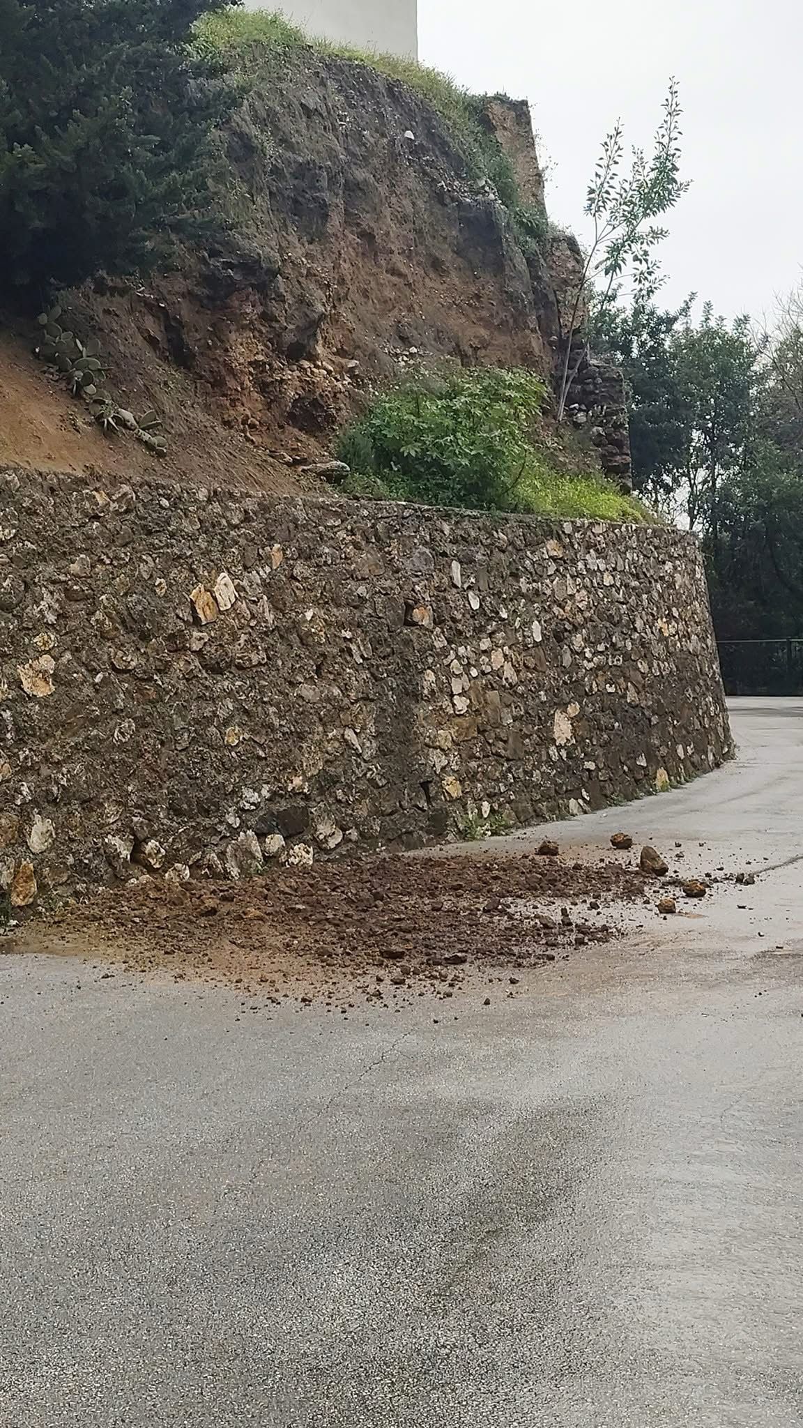 Más desprendimientos en Casarabonela.