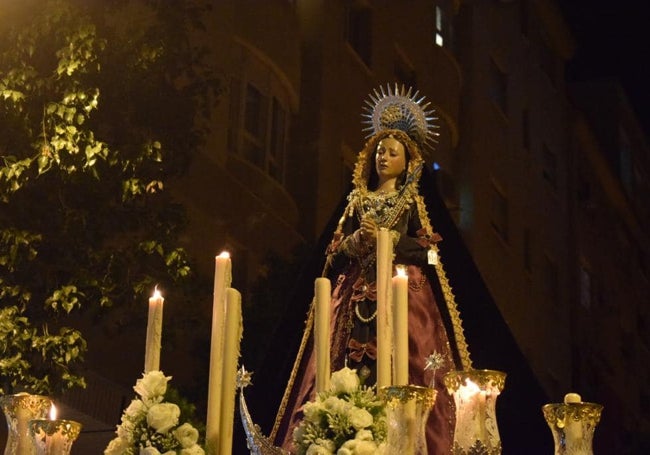 María Santísima en su Dulce Resignación, del barrio de la Trinidad.