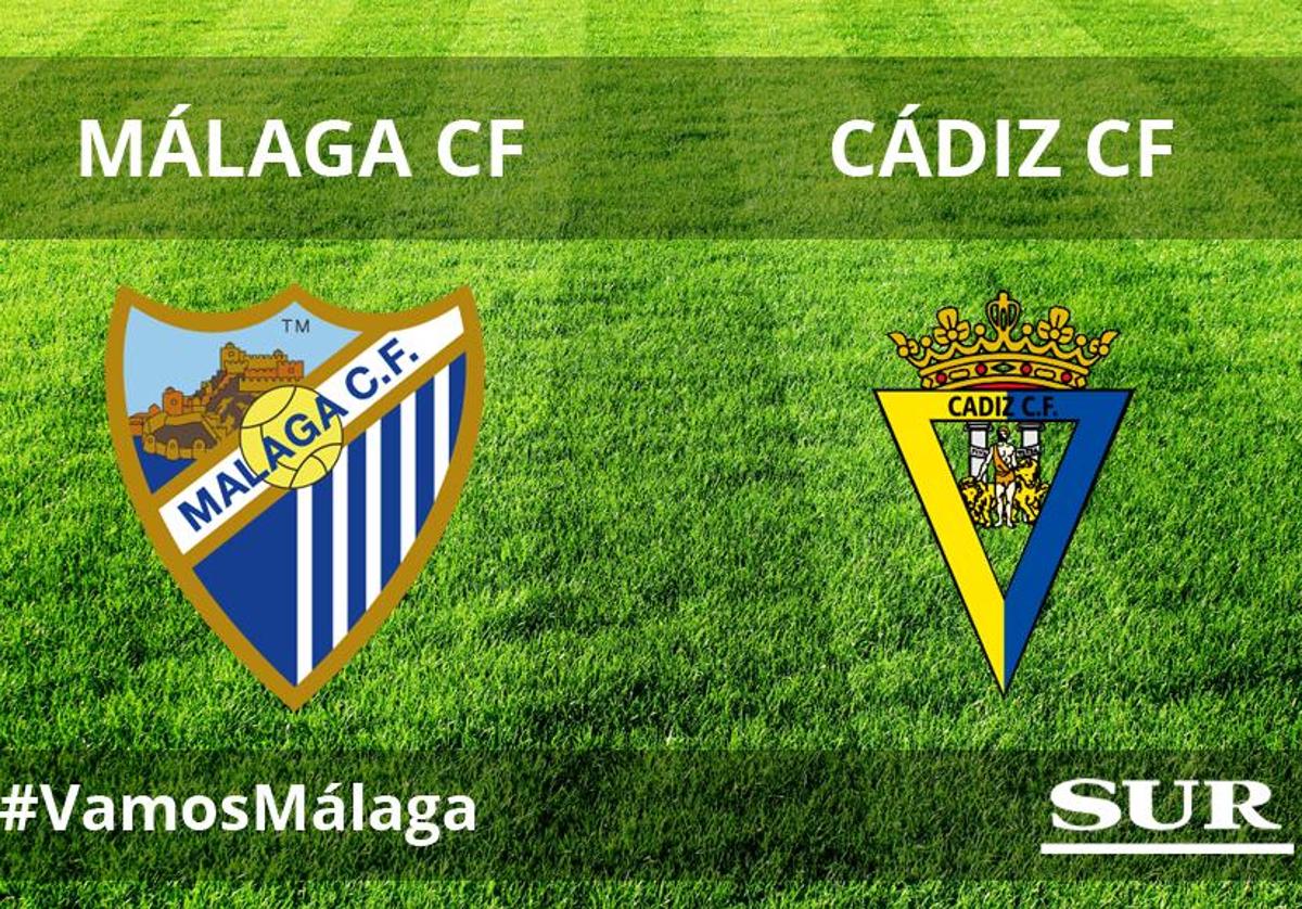 Aciago derbi andaluz para el Málaga, que cae por dos goles frente al Cádiz (0-2)