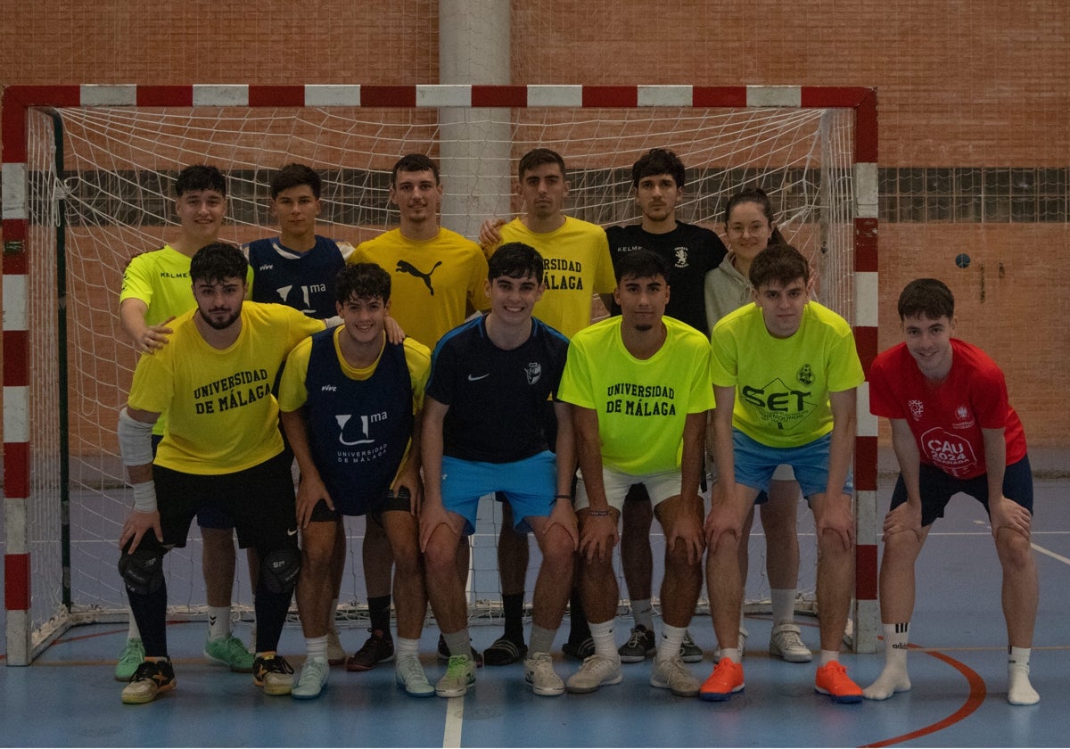 Equipo de fútbol sala masculino de la UMA.