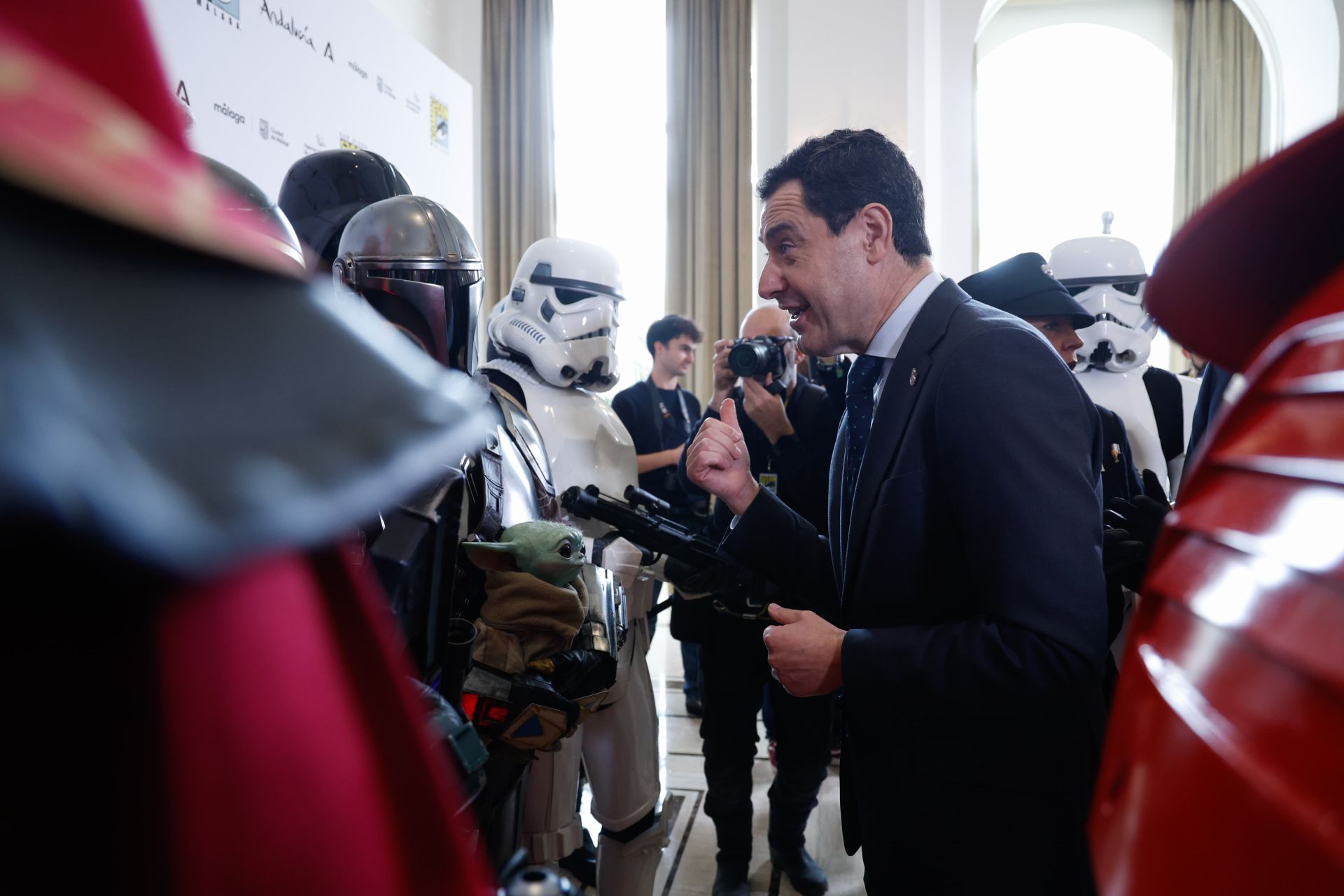 La presentación de la Comic-Con San Diego Málaga, en imágenes