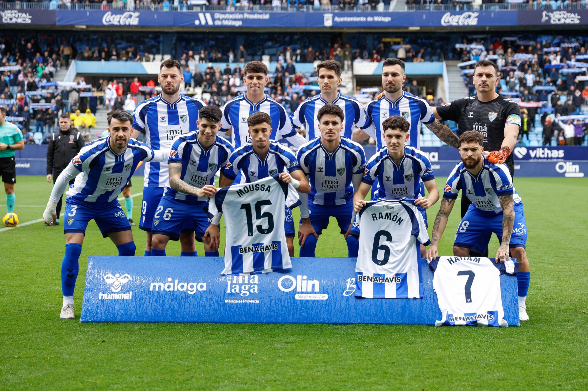 El Málaga - Cádiz, en imágenes