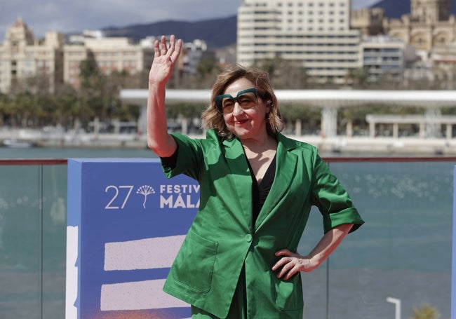 Carmen Machi vuelve al Festival para recoger el Premio Málaga SUR.