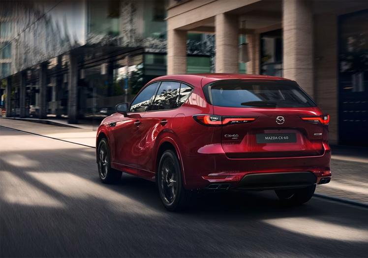 Elegante y sofisticado, CX-60 es el máximo exponente de la excelencia de Mazda en el diseño de vehículos de tipo SUV.