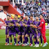 El once del Málaga ante el Albacete.