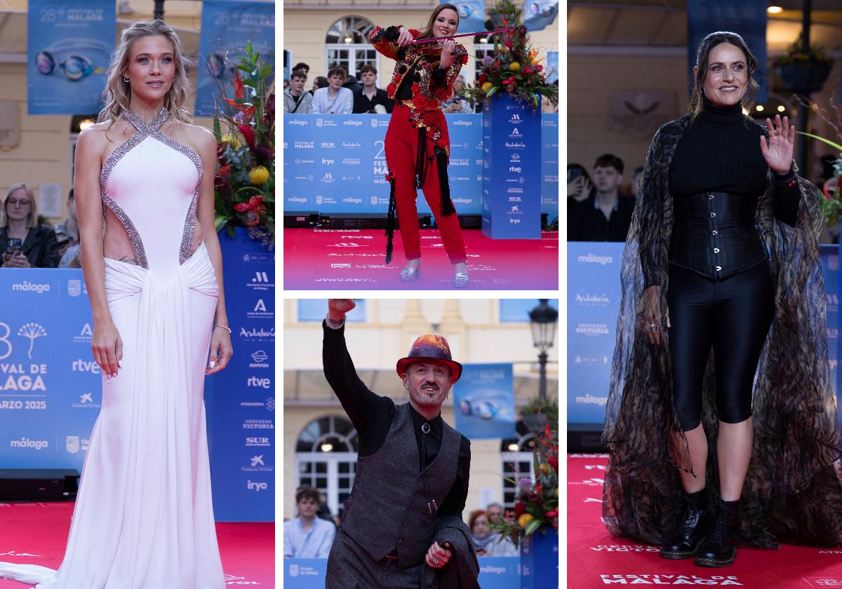 Los mejores y peores looks de la alfombra inaugural del 28 Festival de Málaga