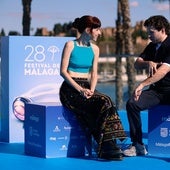 Miriam Garlo y Álvaro Cervantes, la pareja protagonista de la película 'Sorda'.