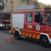 Imagen de archivo de equipos de Bomberos de Málaga