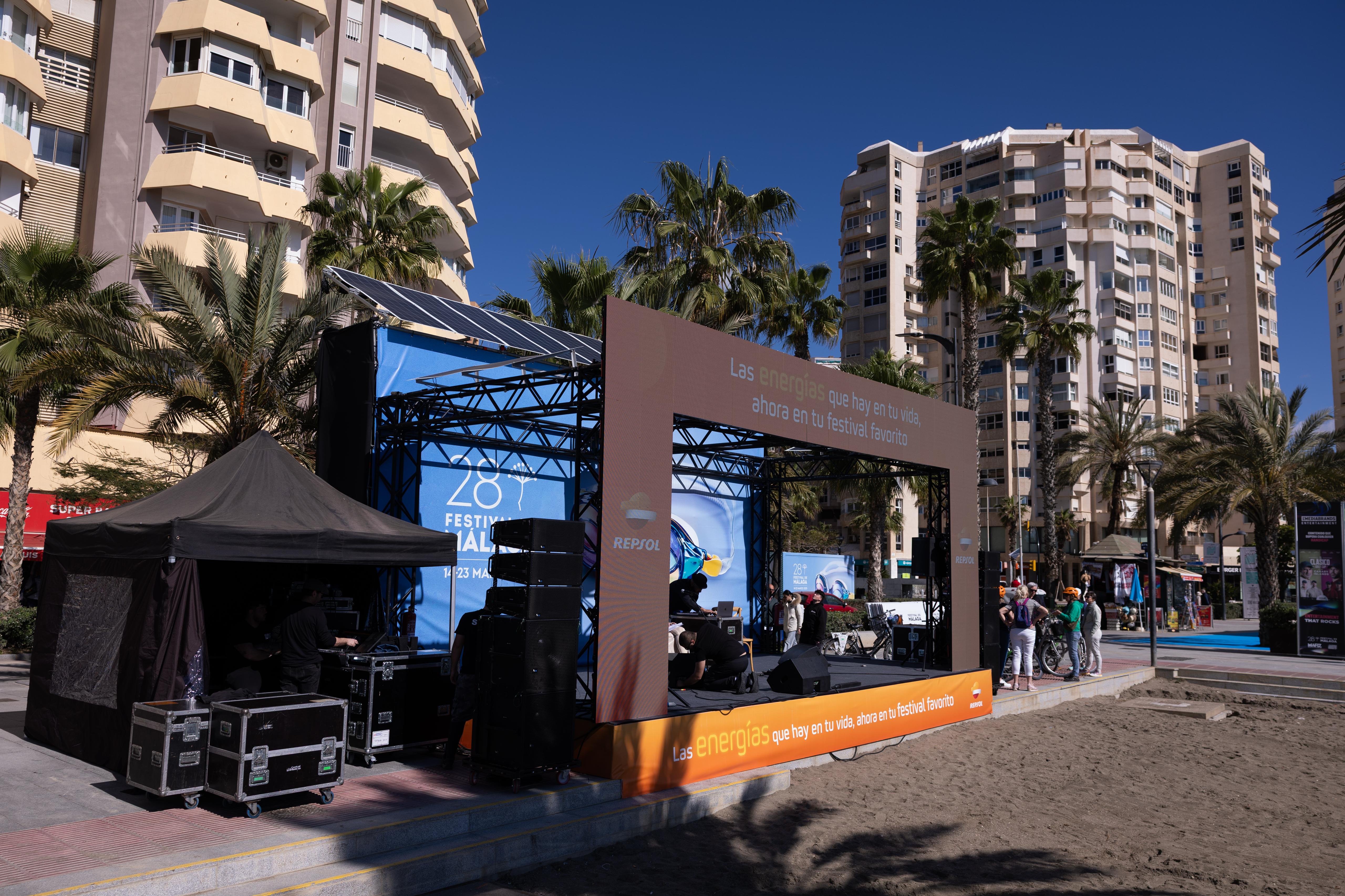 Villa del Mar, el nuevo espacio del Festival de Málaga, ofrecerá un centenar de actividades