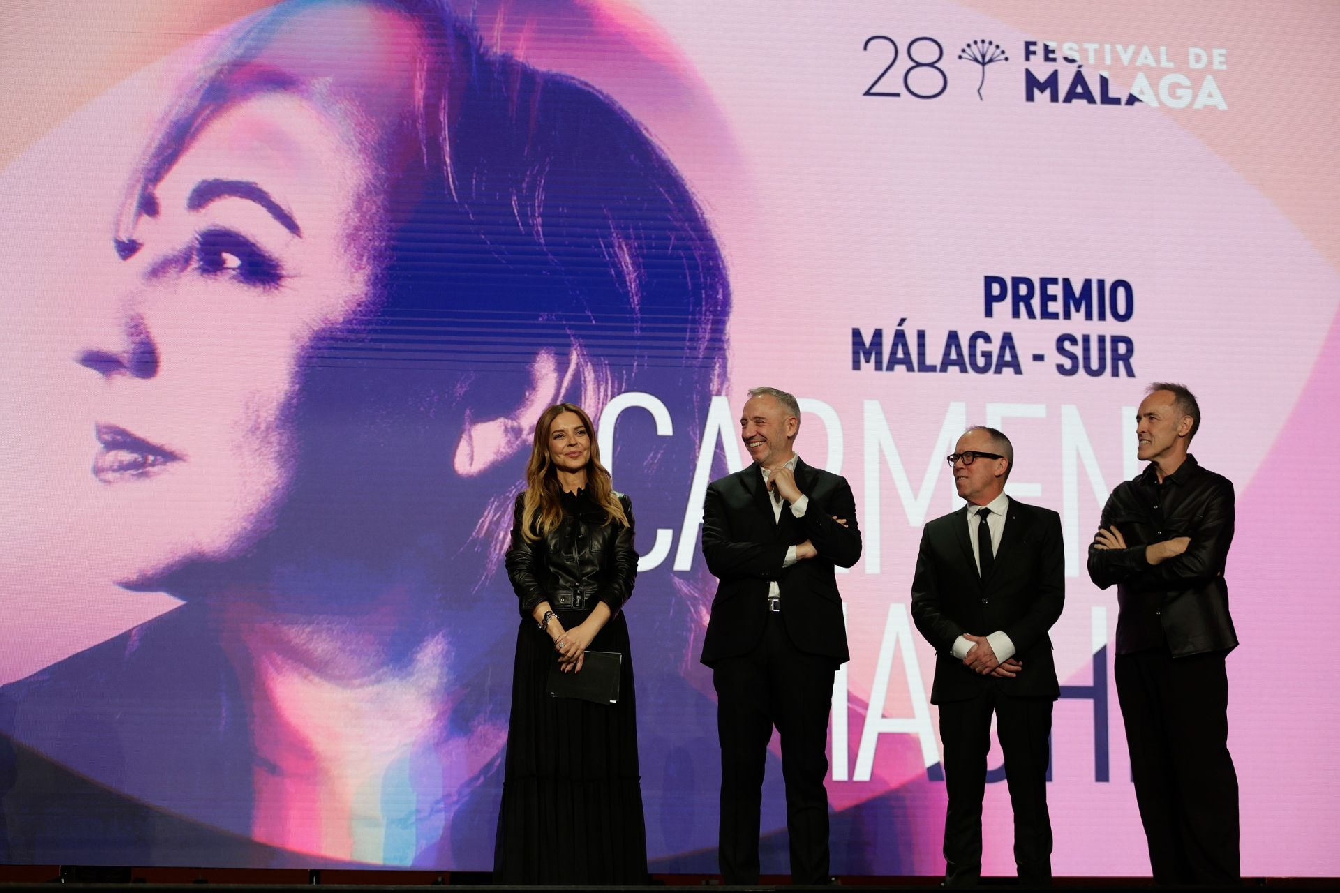 Carmen Machi recibe el premio Málaga-SUR del Festival de Málaga