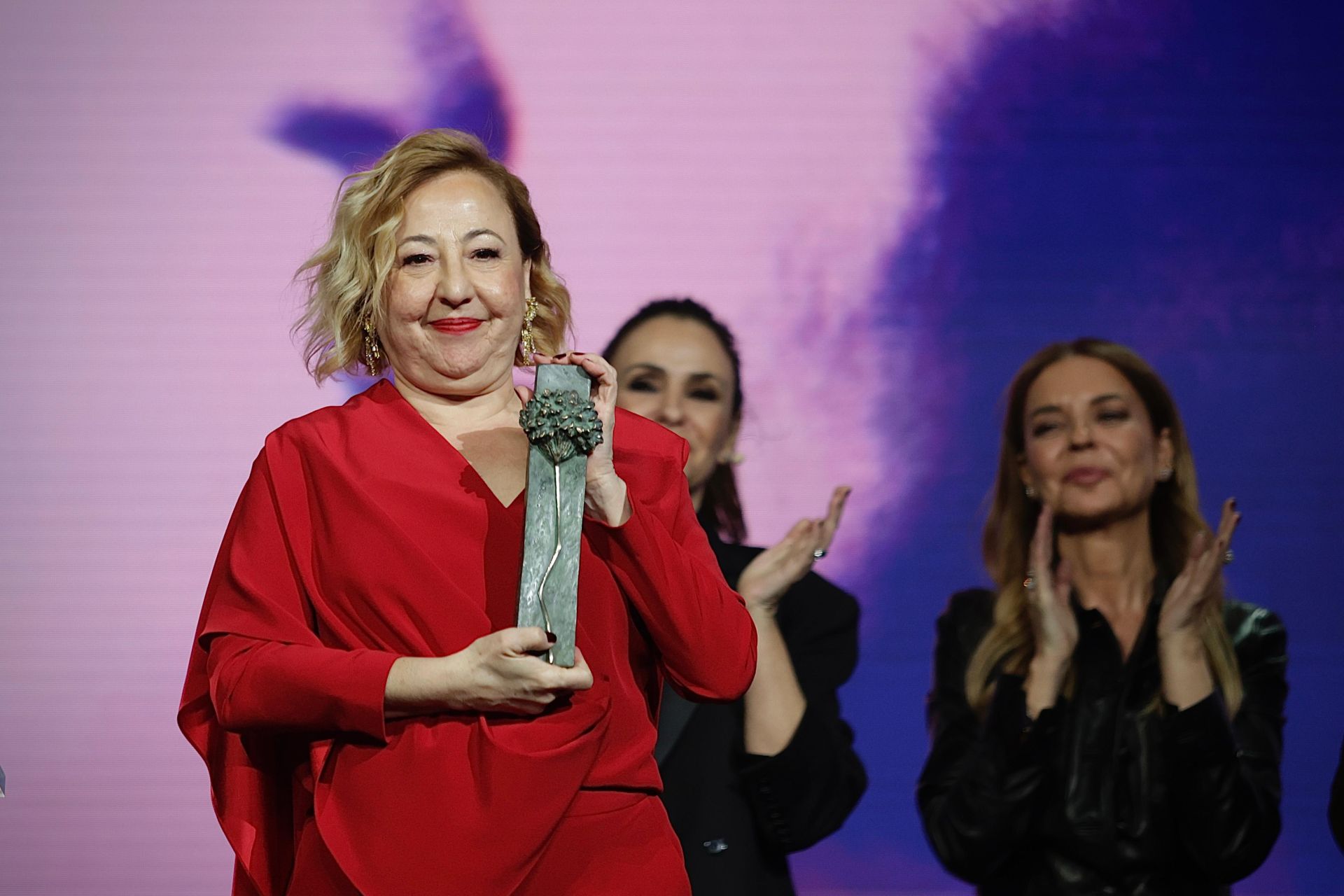 Carmen Machi recibe el premio Málaga-SUR del Festival de Málaga