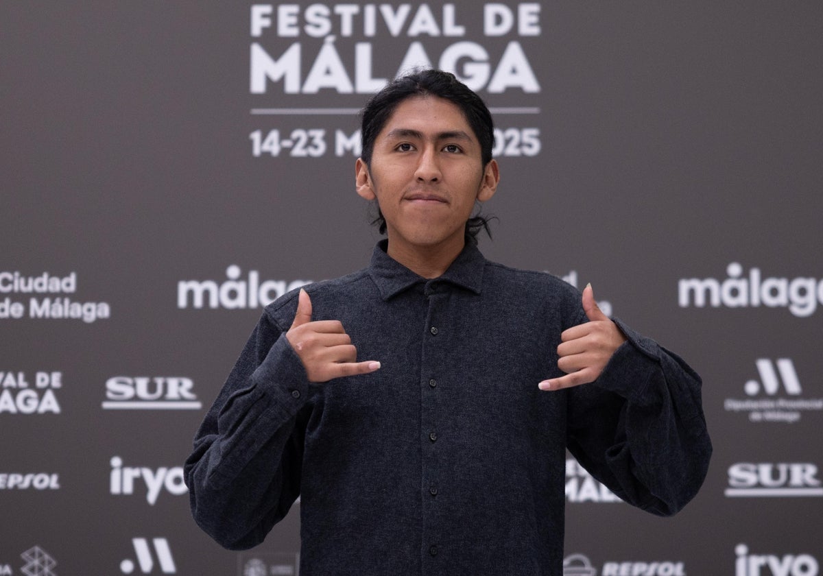 Franklin Aro, de limpiabotas discriminado en Bolivia a actor protagonista en Málaga