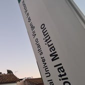 Cartelería del Hospital Marítimo.