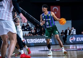 Kameron Taylor fue el mejor del Unicaja ante el Manisa.