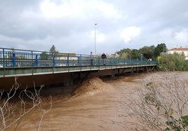Puente de Campanillas, este martes.