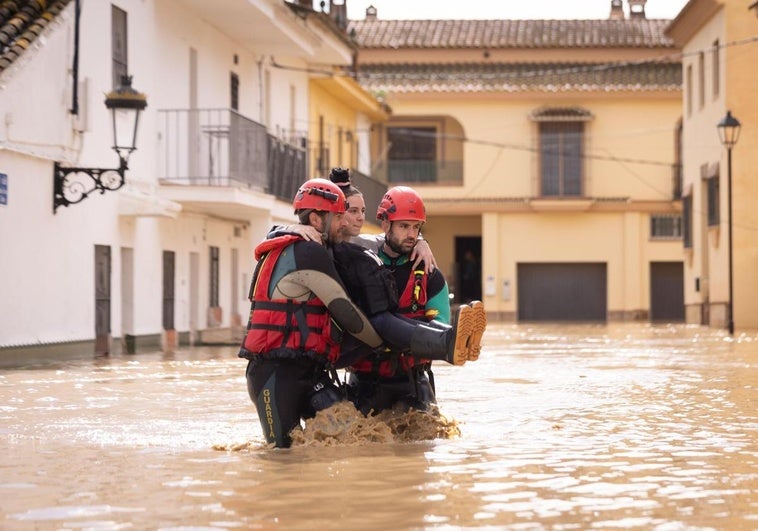 La borrasca Laurence deja más de 100 litros, inunda varias zonas y llena pantanos en Málaga