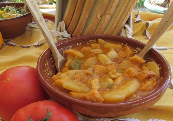 La cachorreña es una sopa muy tradicional de esta época del año.