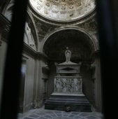 Panteón de la familia Heredia, junto a la capilla del cementerio de San Miguel.