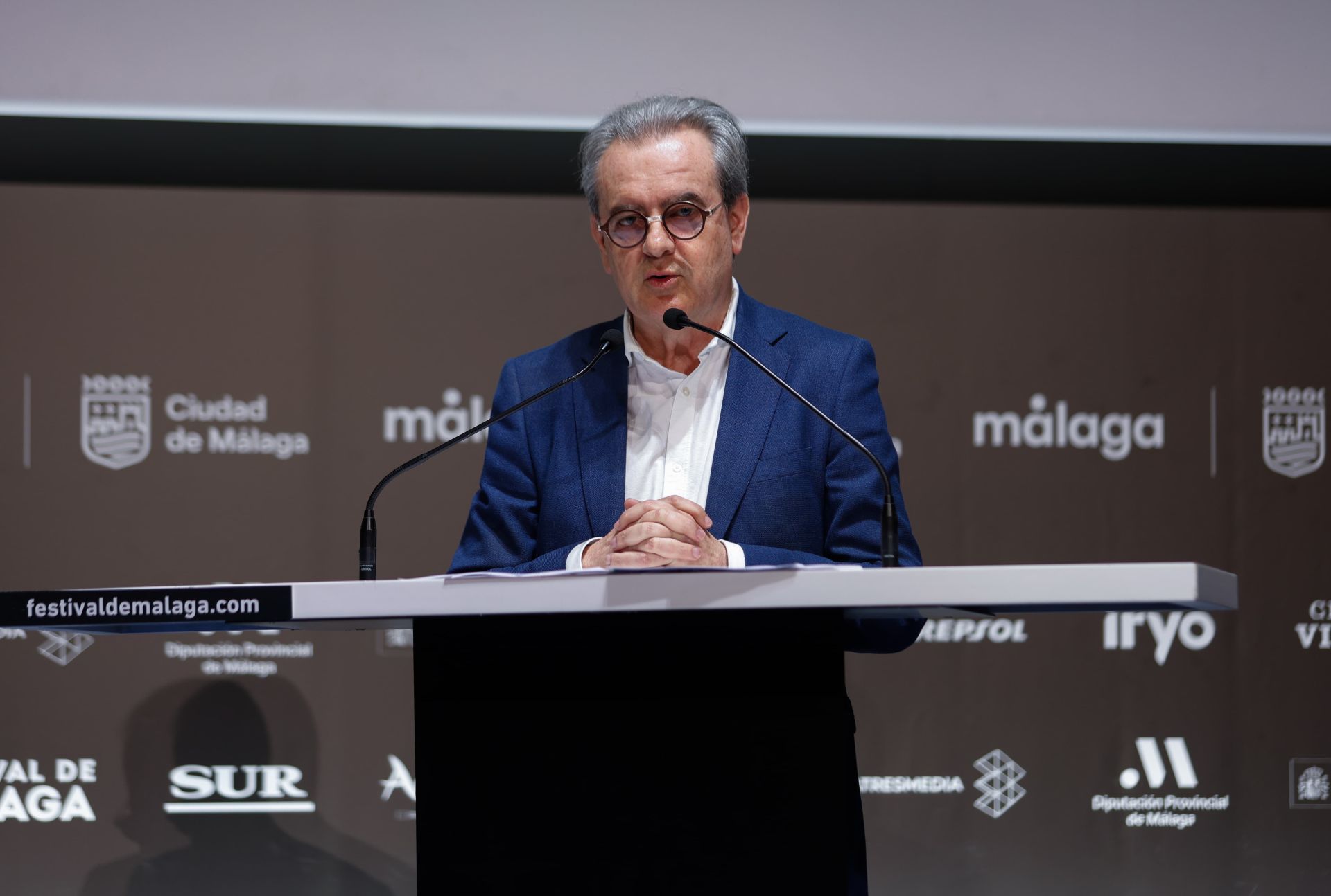 Lectura del palmarés de la 28º edición del Festival de Málaga