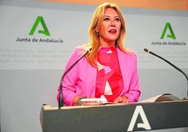 La consejera de Economía, Hacienda y Fondos Europeos de la Junta de Andalucía, Carolina España.